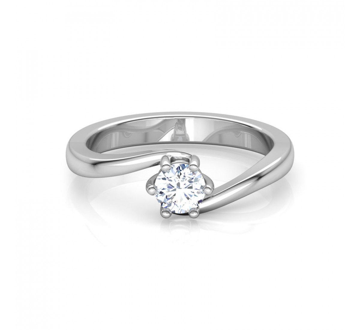Ample Solitaire Diamond Ring