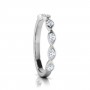 Ethereal Twist Filigree Diamond Band