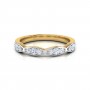 Refined Rhythm Diamond Band