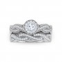 Shimmer Solitaire Diamond Ring