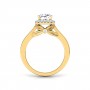 Majestic Queen Solitaire Diamond Ring