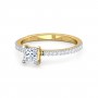 Orla Peta Solitaire Diamond Ring