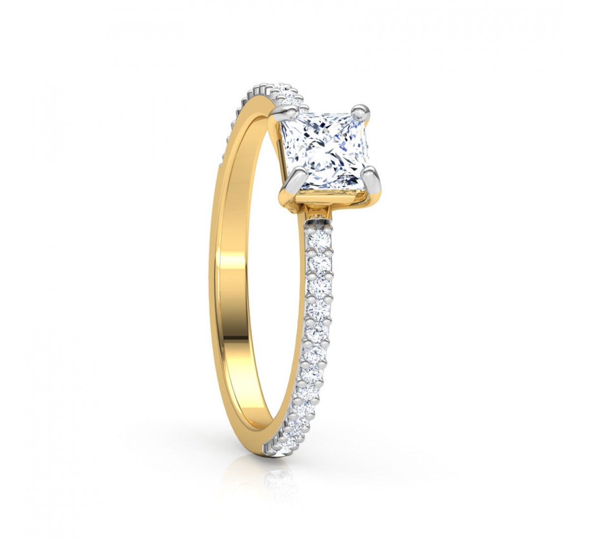 Orla Peta Solitaire Diamond Ring